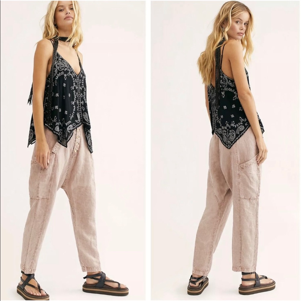 NWOT free people harem pants size 4